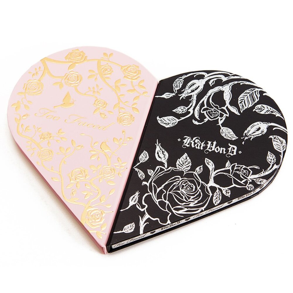 TOO FACED X KAT VON D Better Together Eyeshadow Palette Only - Rare NEW
